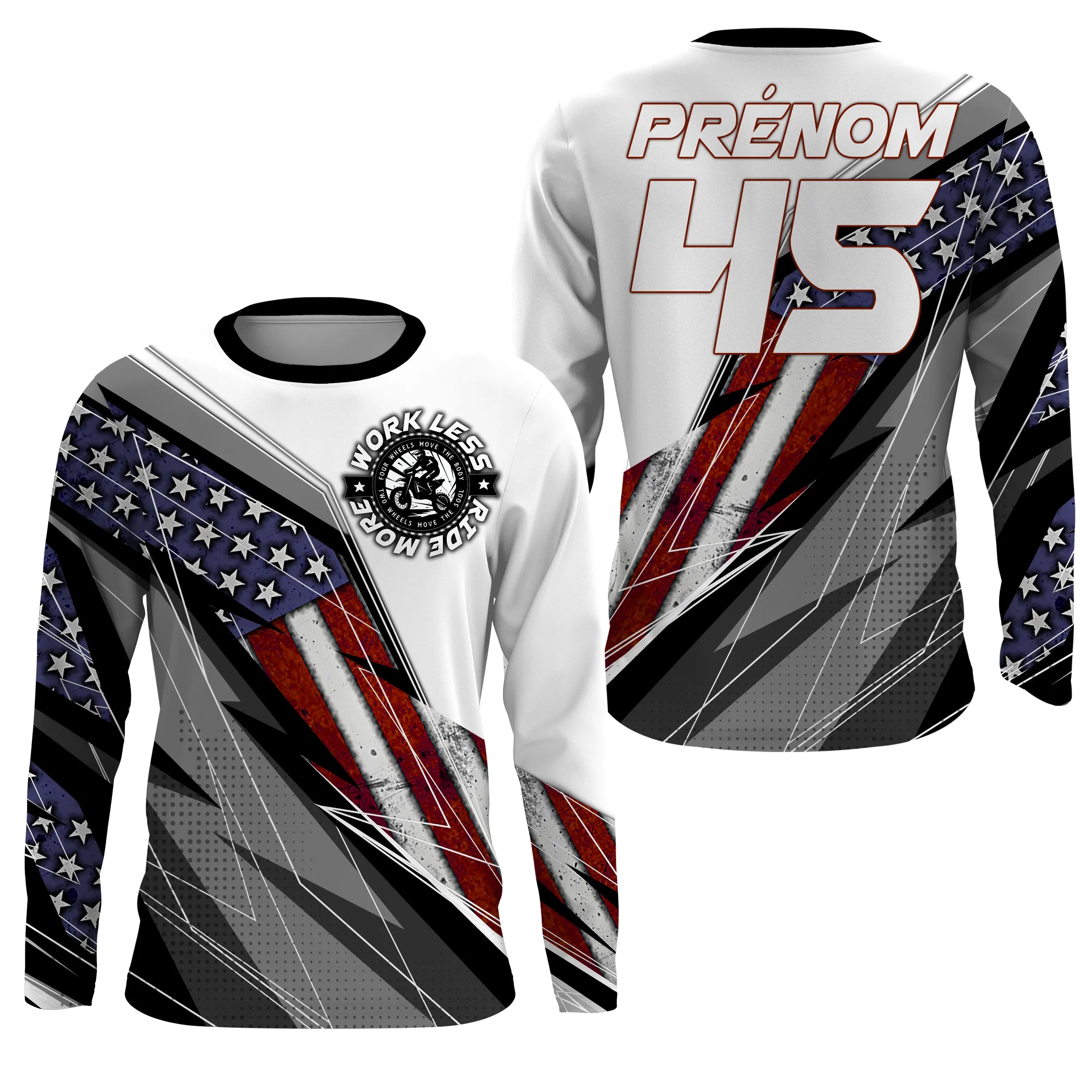 Cross Protection UV Jersey, Personalized Moto Cross Gift, Race Jersey - CT20122224