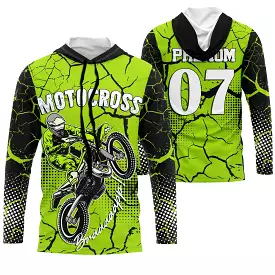 Cross Protection UV Jersey, Personalized Moto Cross Pilot Gift, Racing Jersey - CT20122223