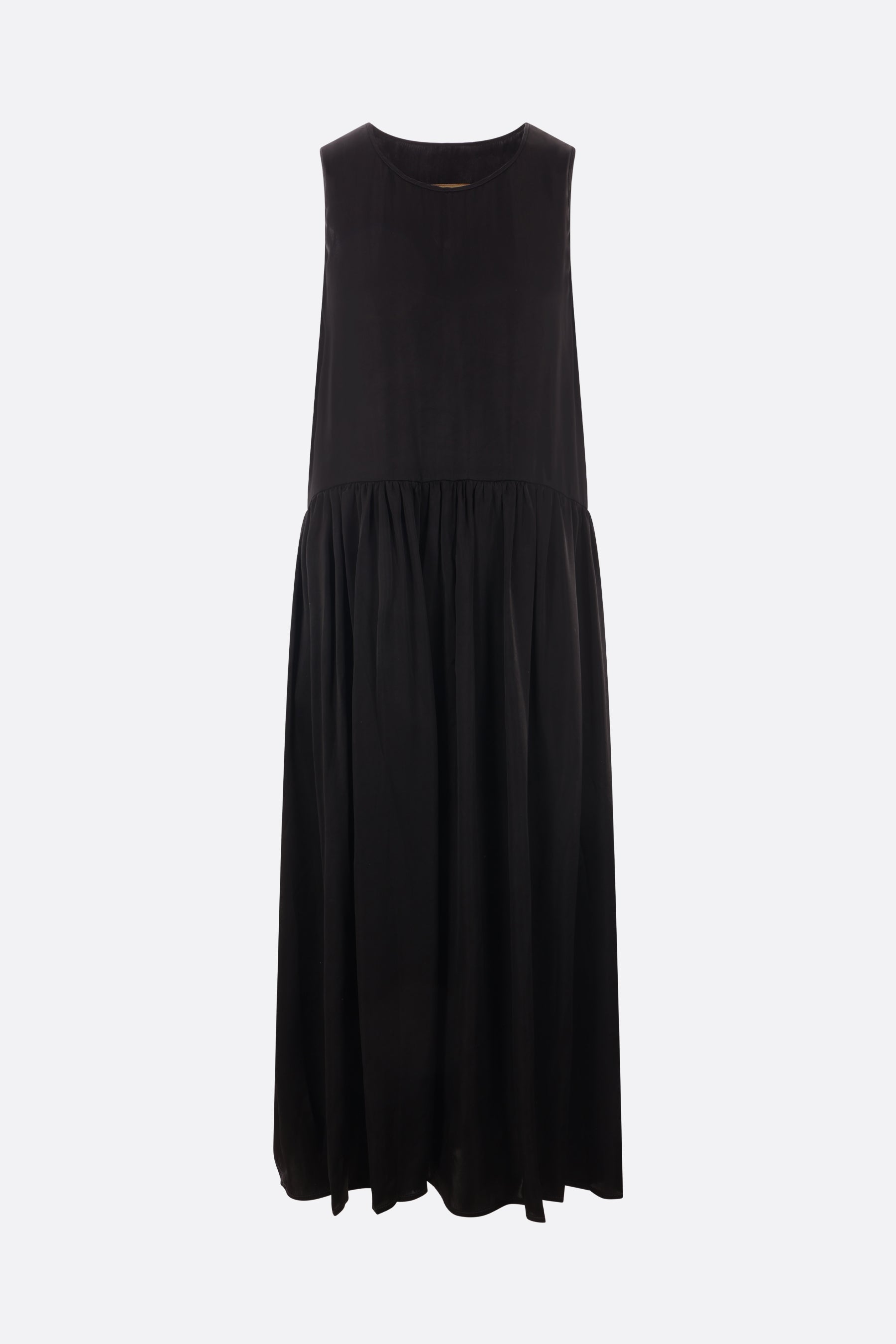 Cupro oversized sleeveless dress by Ardal.