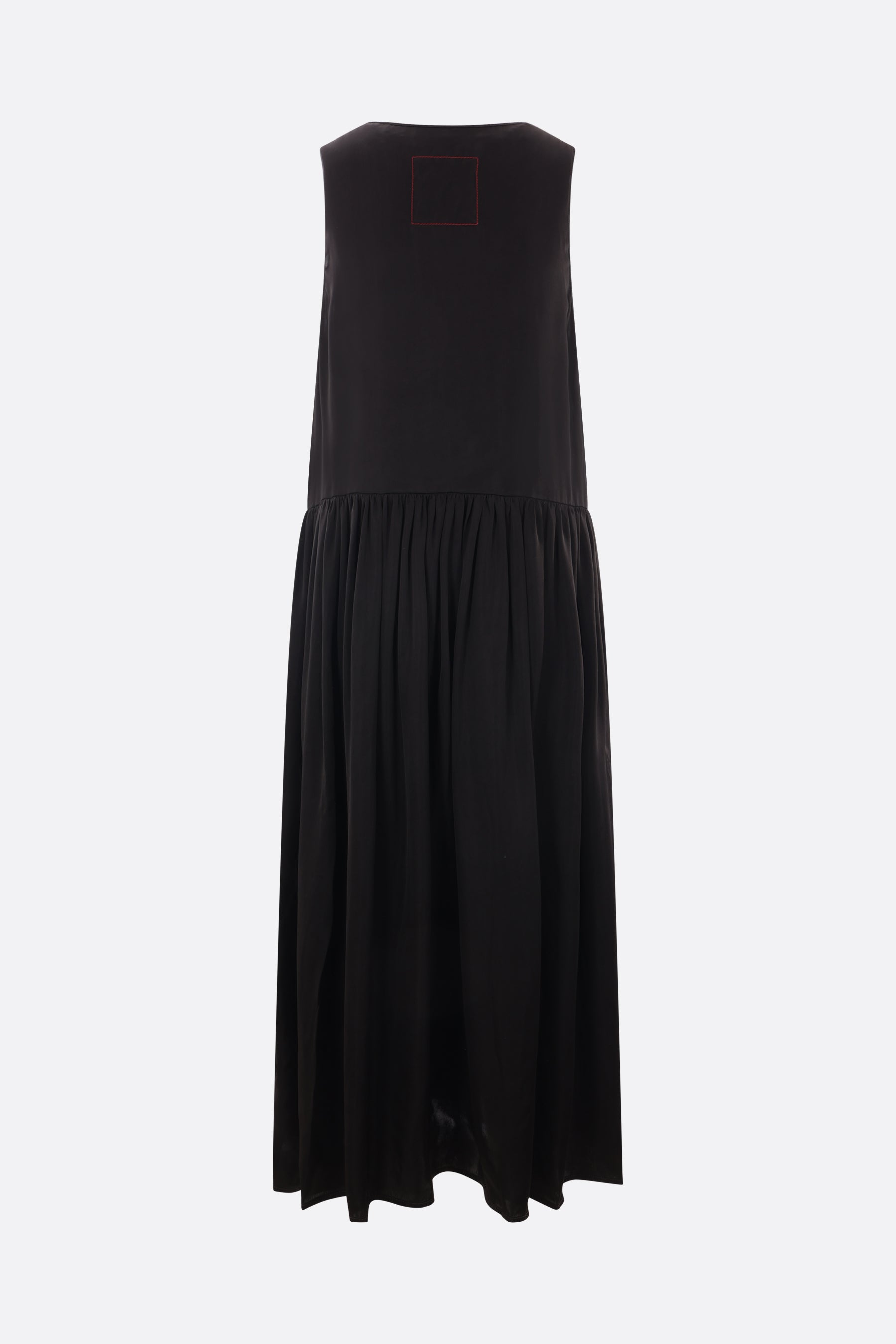 Cupro oversized sleeveless dress by Ardal.