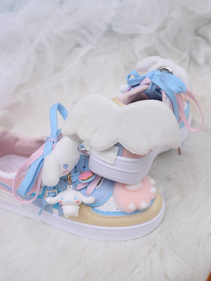 Custom Cinnamoroll wings sneakers