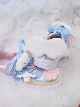 Custom Cinnamoroll wings sneakers