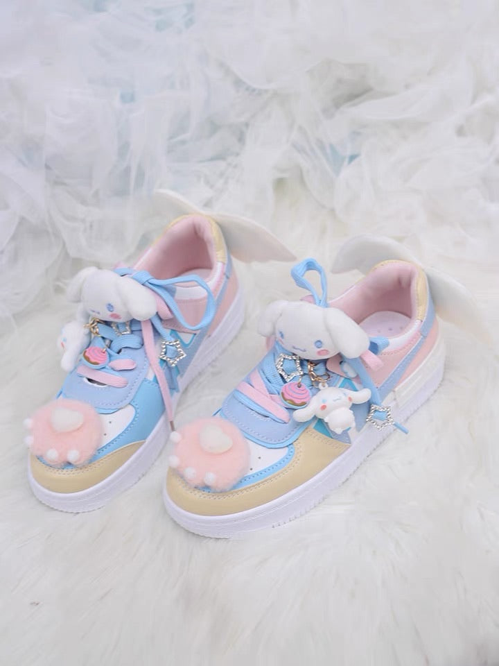 Custom Cinnamoroll wings sneakers