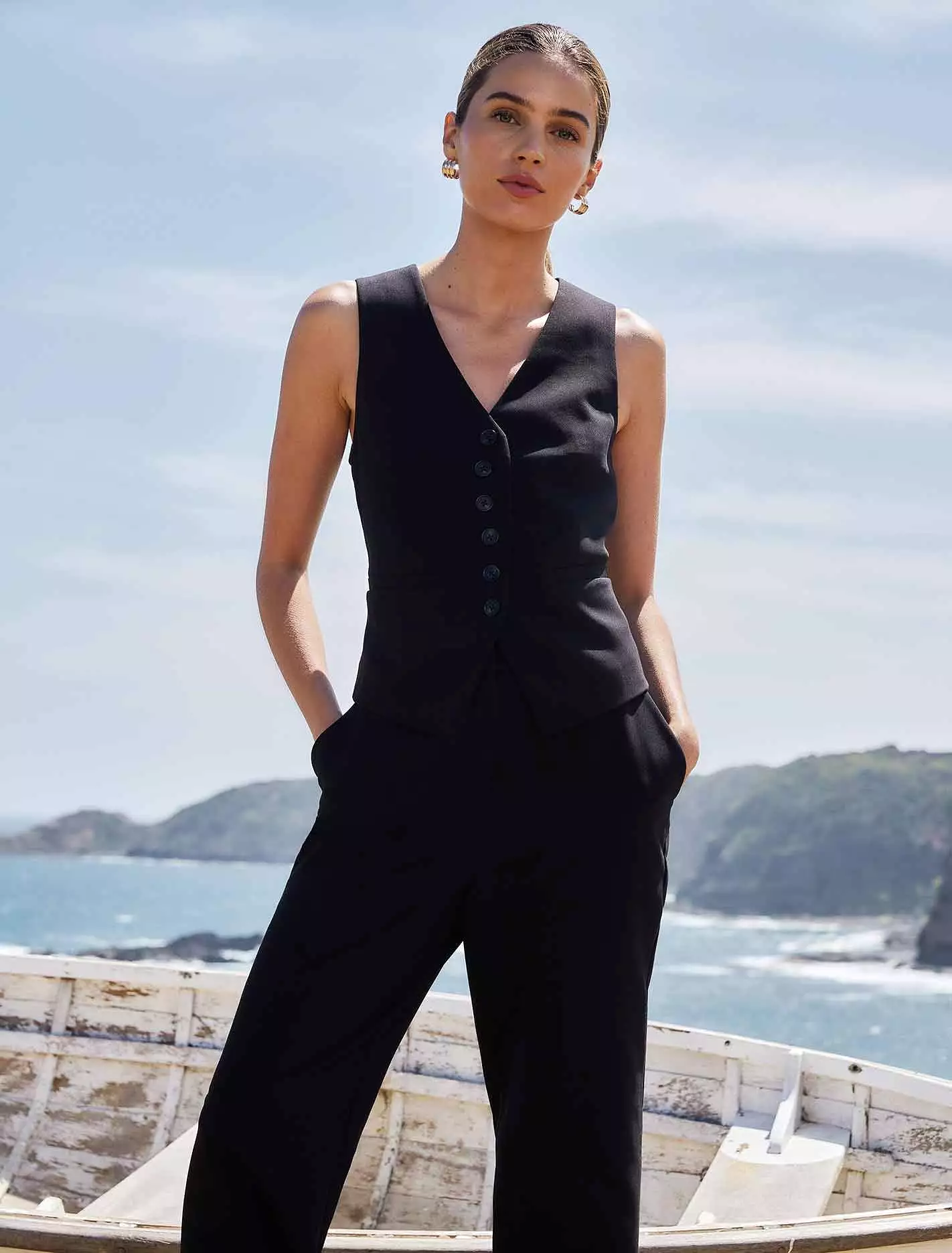 Dana Waistcoat can be rewritten as Waistcoat by Dana.