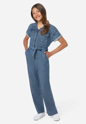 Denim Jumpsuit for Women.