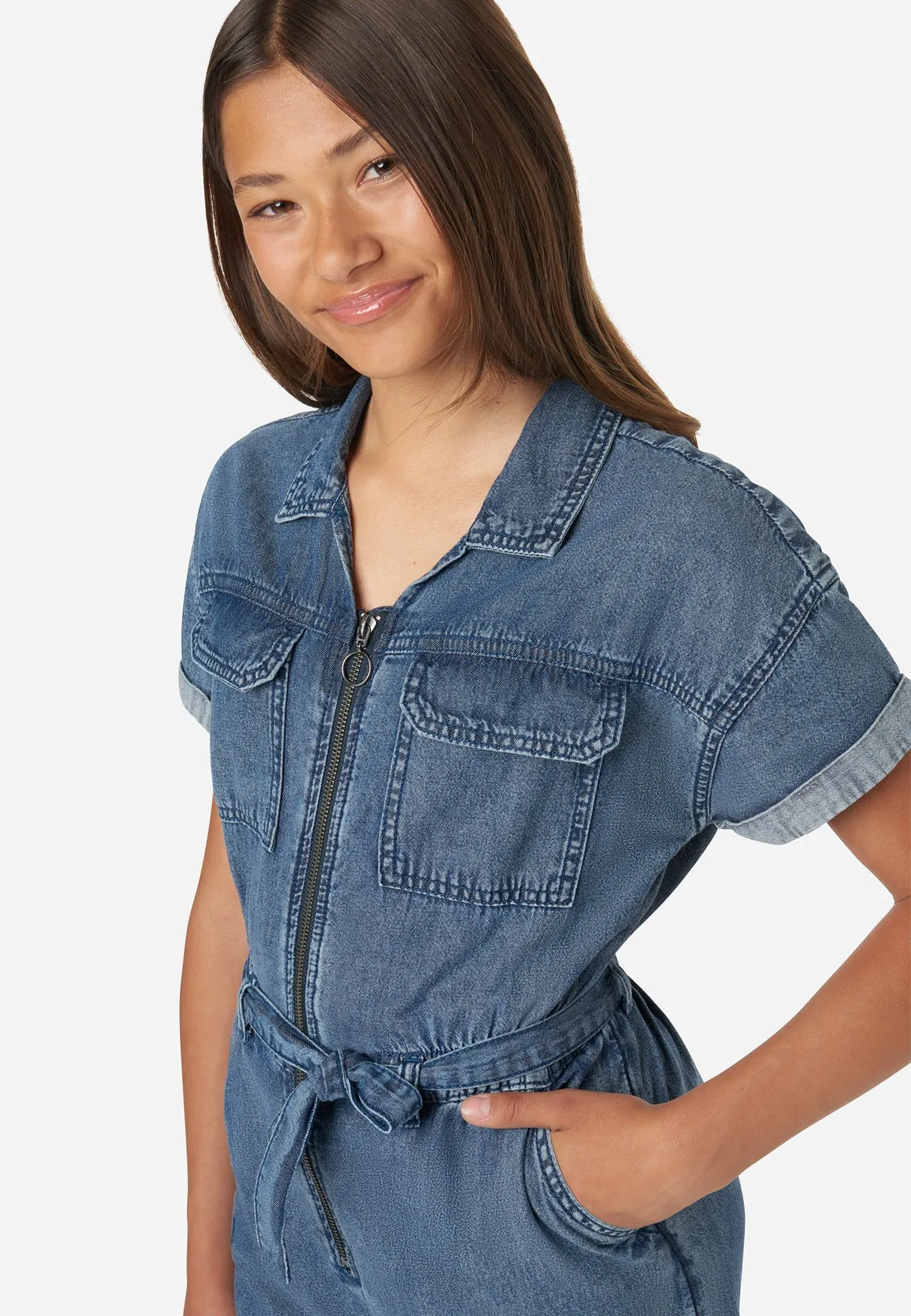 Denim Jumpsuit for Women.