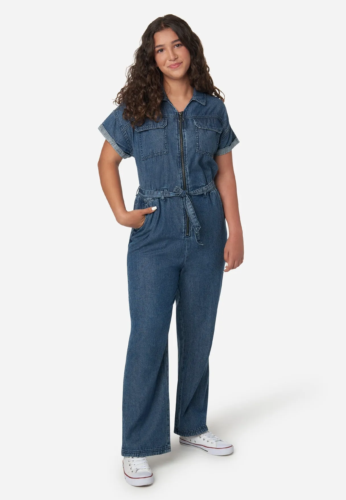 Denim Jumpsuit for Women.