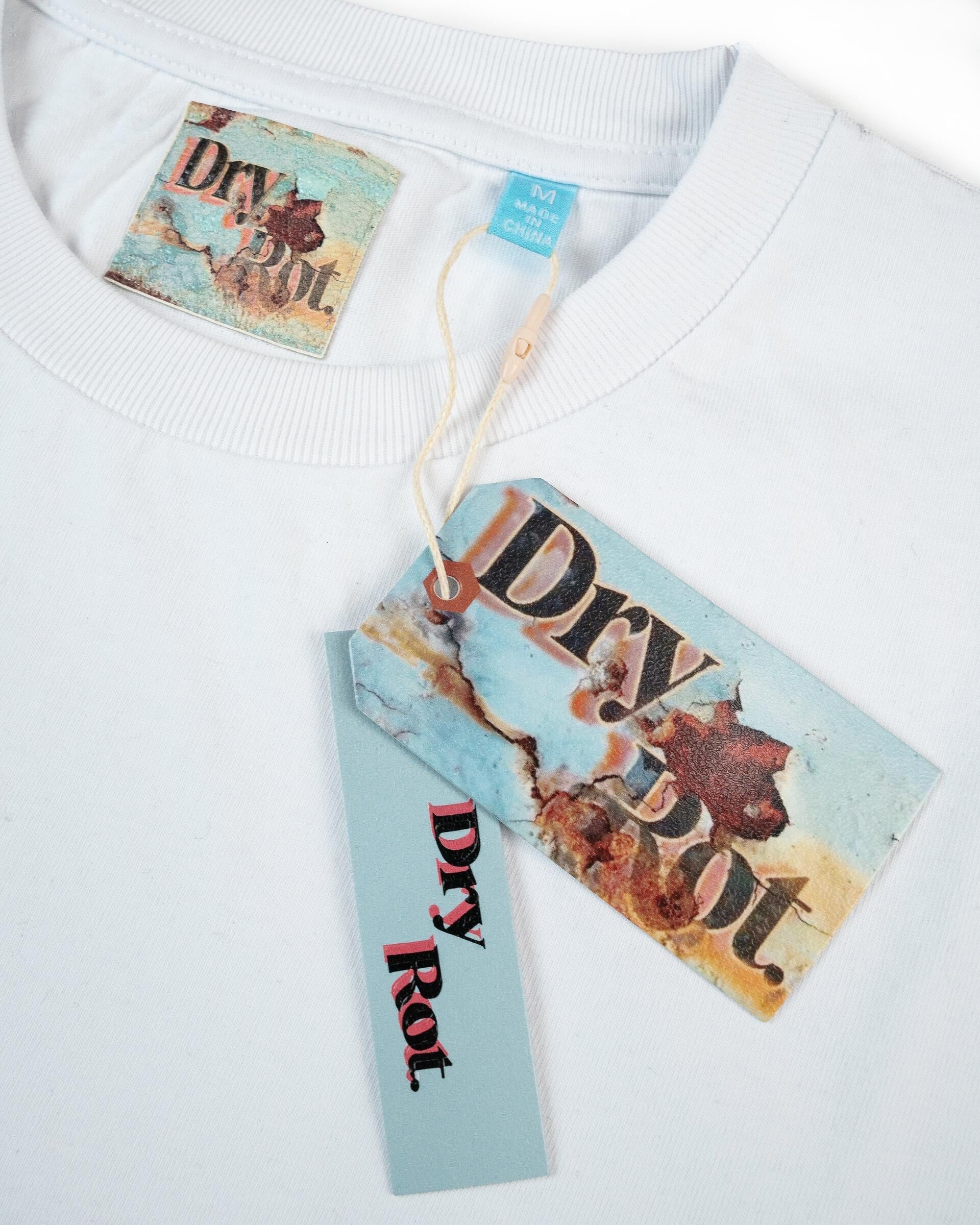 Dry Rot Vintage Tee White