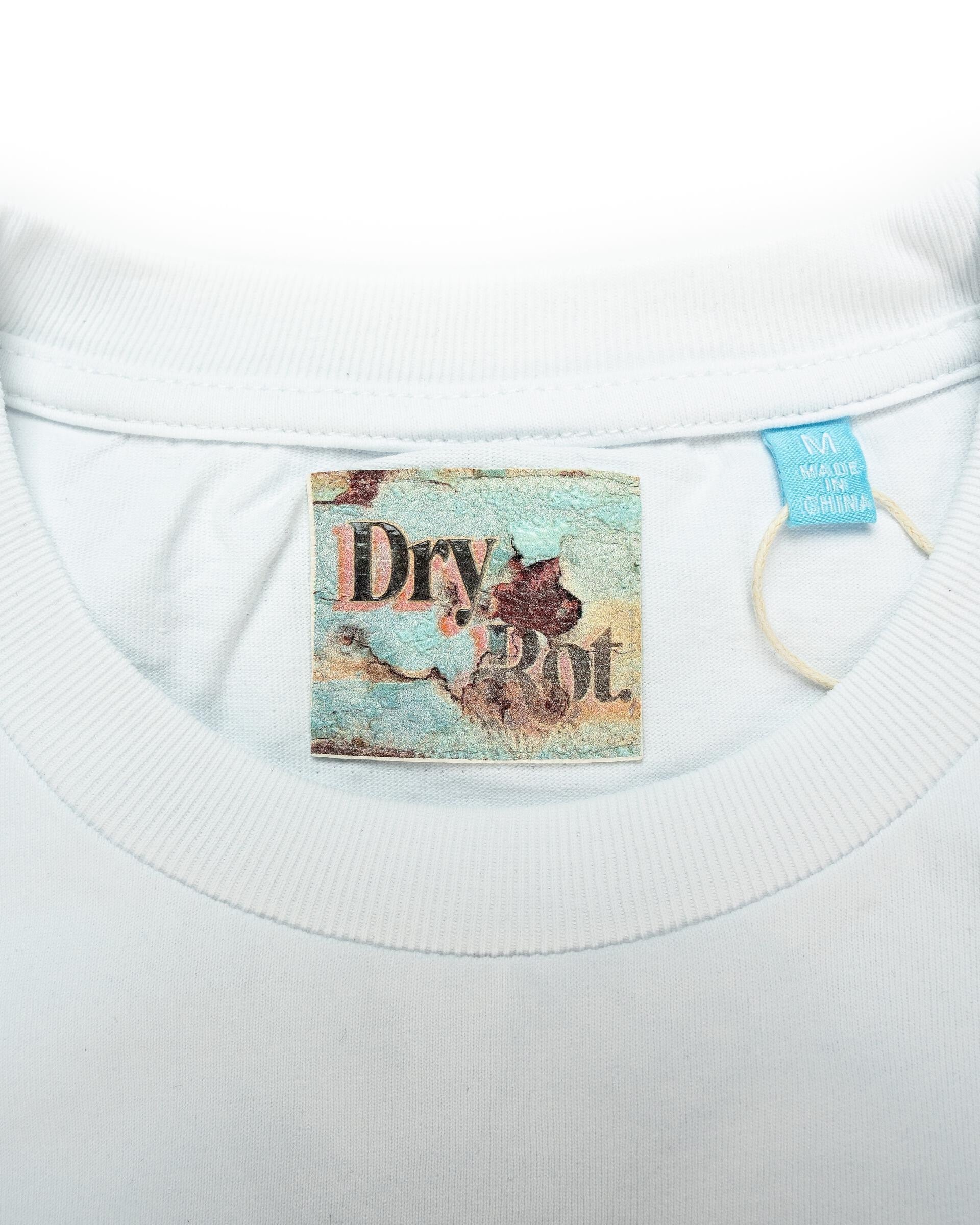 Dry Rot Vintage Tee White