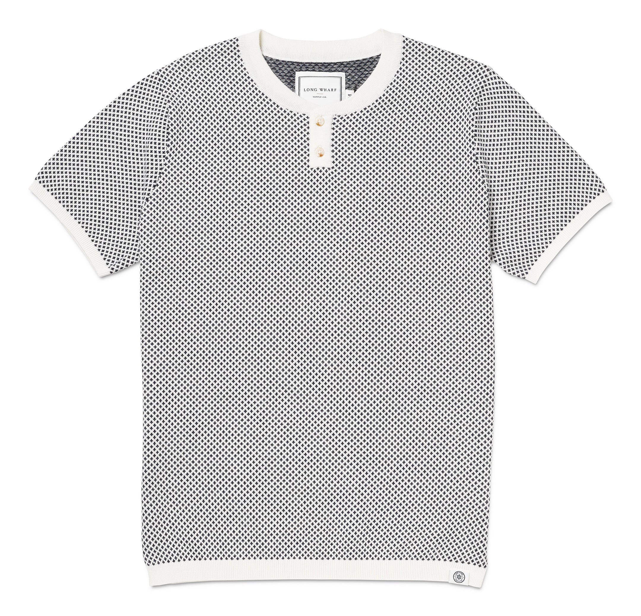 Edgartown Seawell Knit Henley Shirt