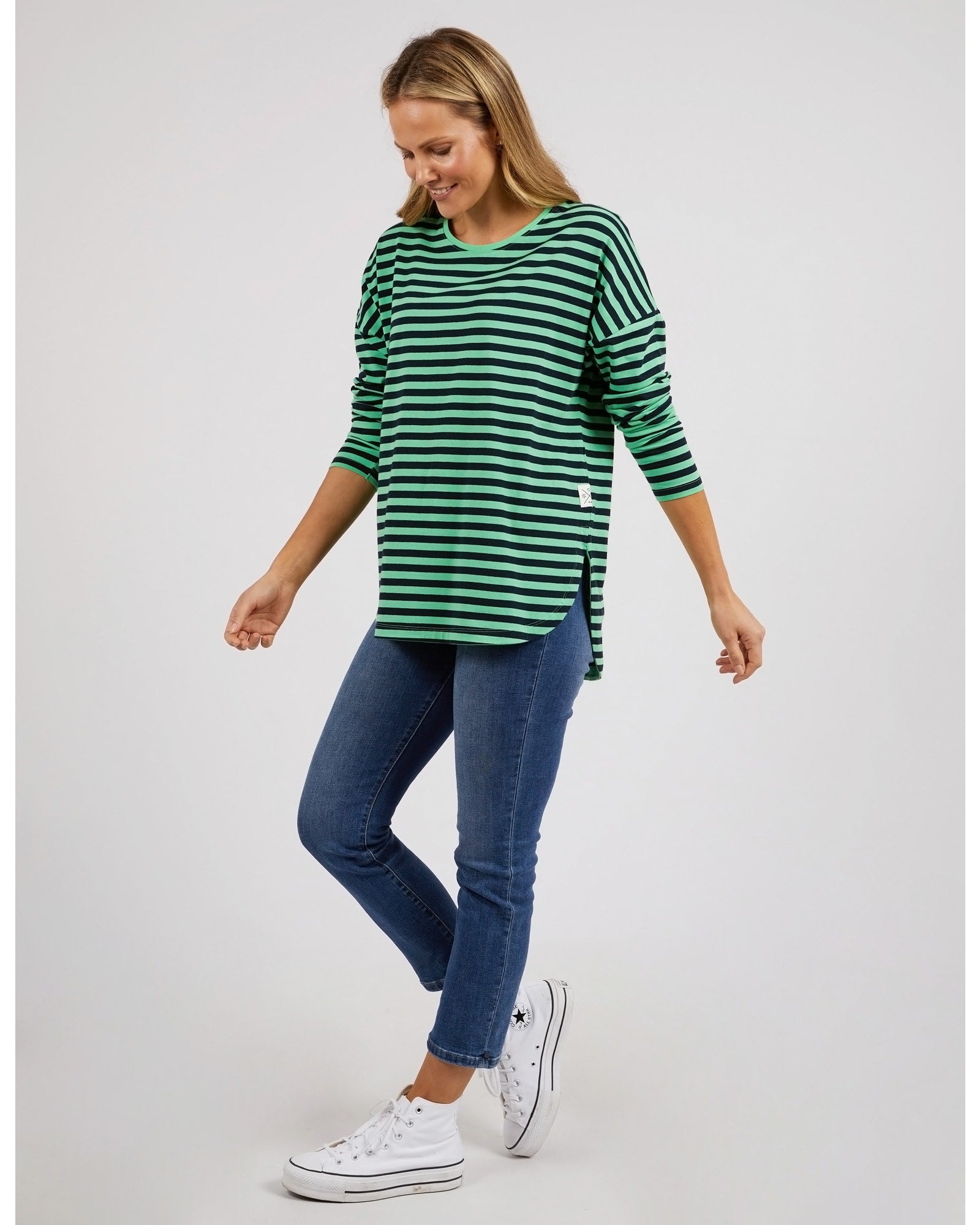 Elm Lauren Long Sleeve Tee Meadow - Buy Online