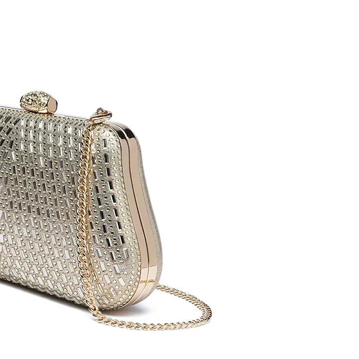 Embellished Clutch Bag, Chic Style - AD 119