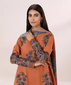 Embroidered Lawn Suit - 3 Piece