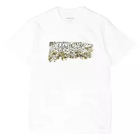 FA Burnt Stamp T-Shirt White - Shop modern white t-shirt with stylish burnt stamp design.