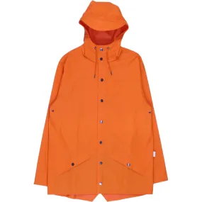 Fire Orange Rains Rain Coat