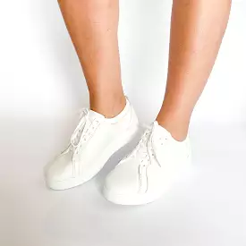 Fitflop white leather sneaker