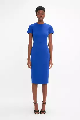 Fitted T-Shirt Dress, Palace Blue - Shop Now!