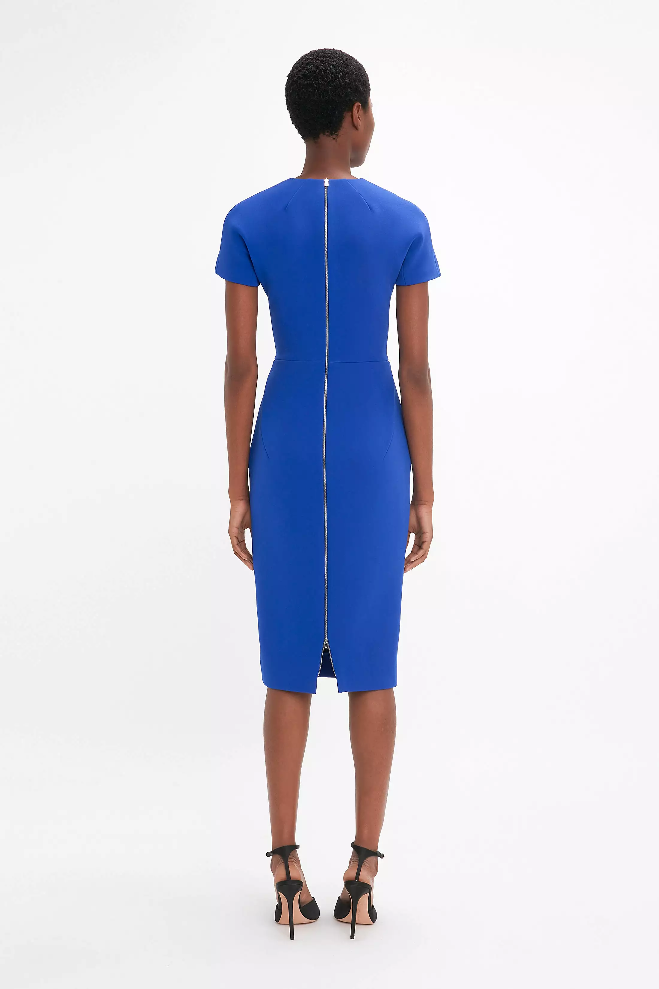 Fitted T-Shirt Dress, Palace Blue - Shop Now!