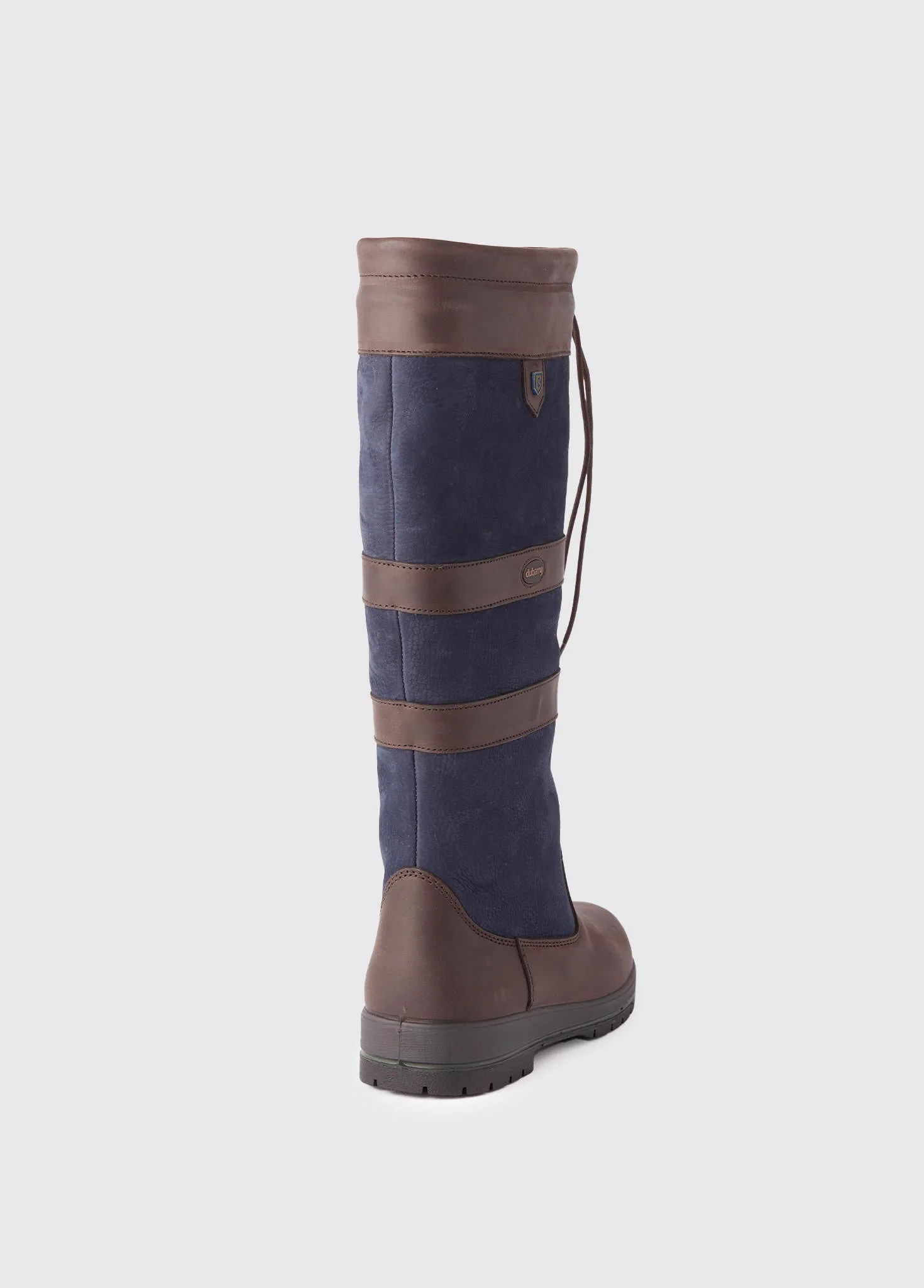 Galway Ladies Country Boot Navy Brown