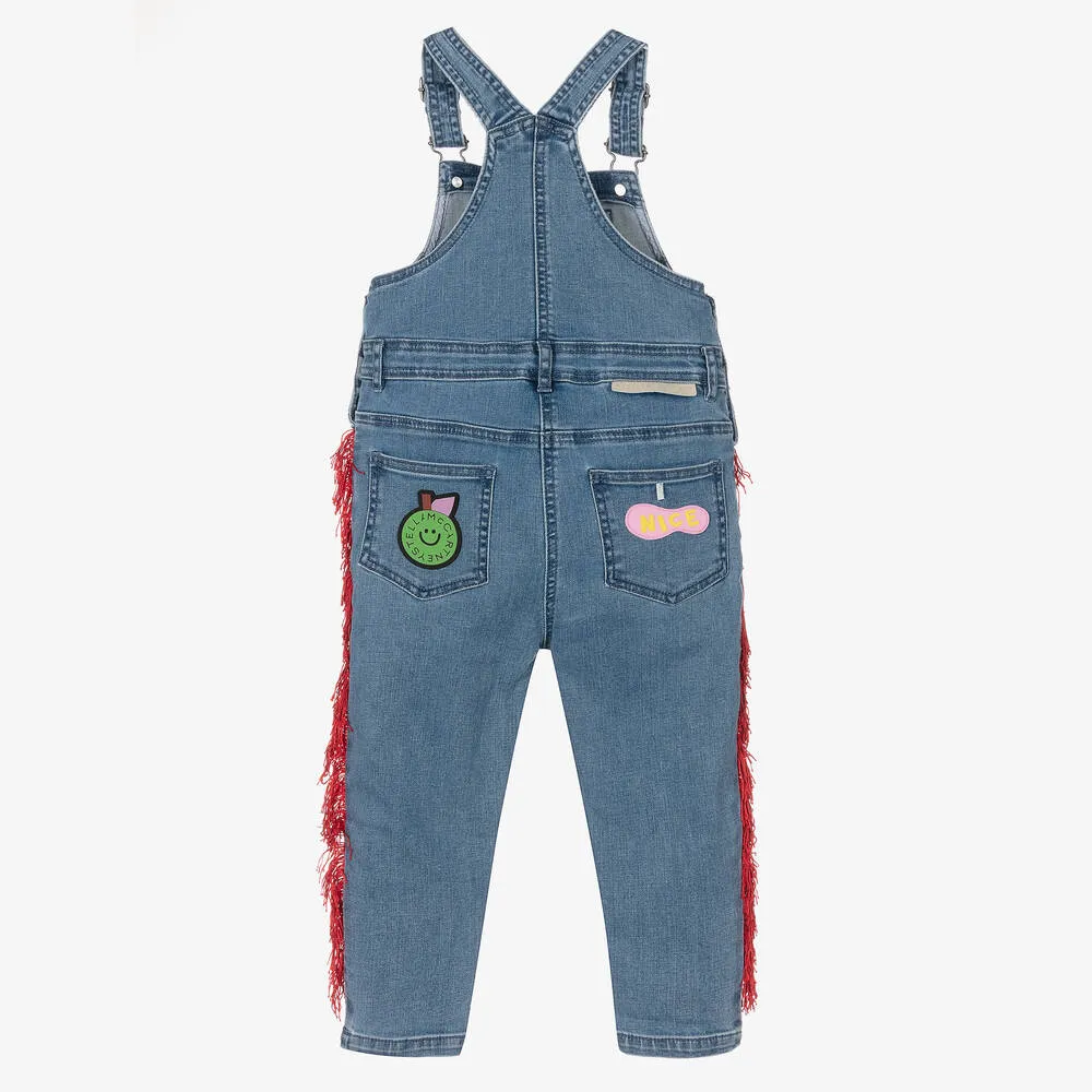 Blue Denim Overalls for Girls