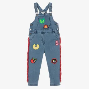 Blue Denim Overalls for Girls