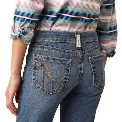 Girl's Hallie Flare Jean in Eleanor