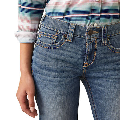 Girl's Hallie Flare Jean in Eleanor