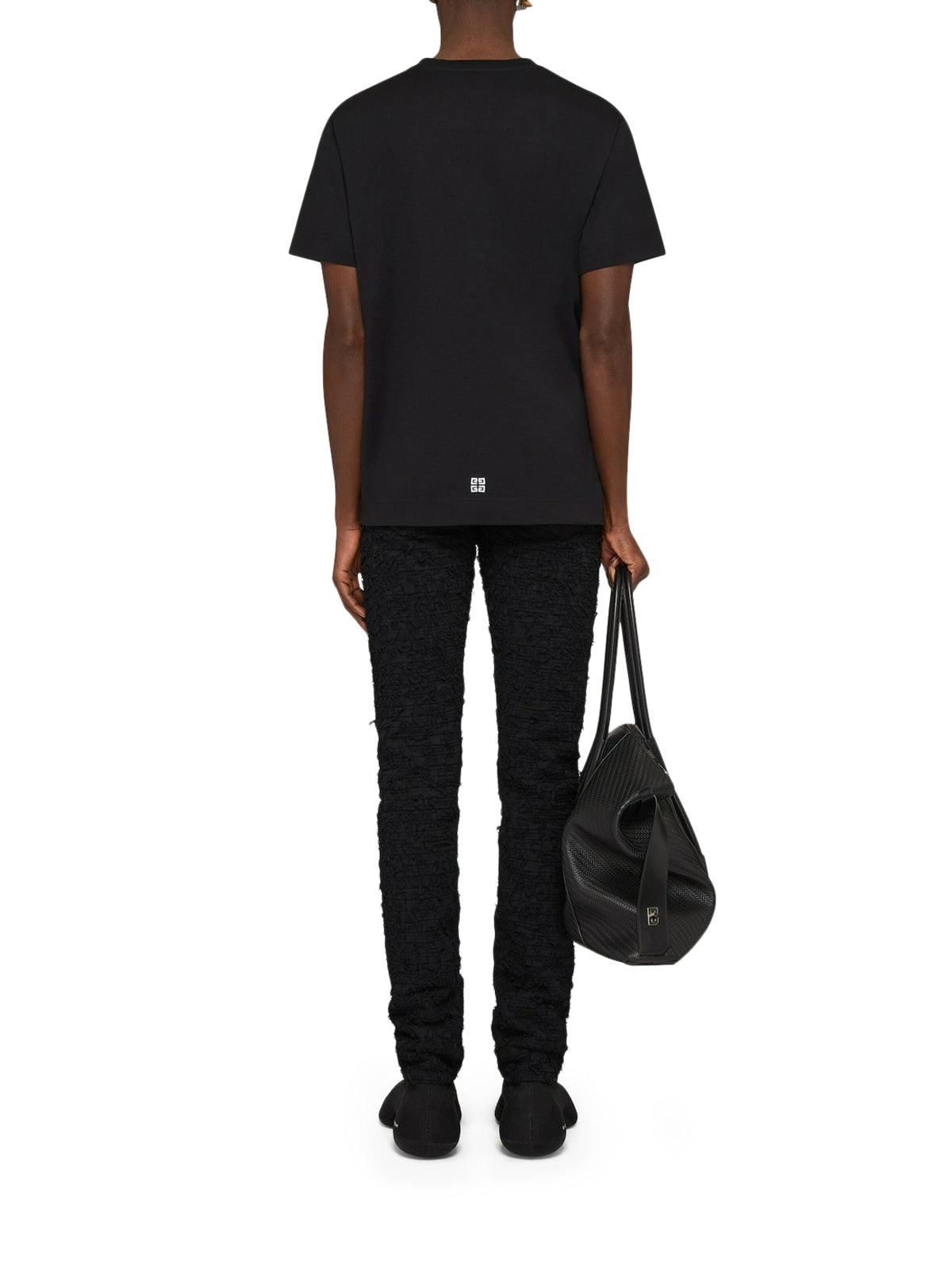 GIVENCHY College embroidered jersey T-shirt