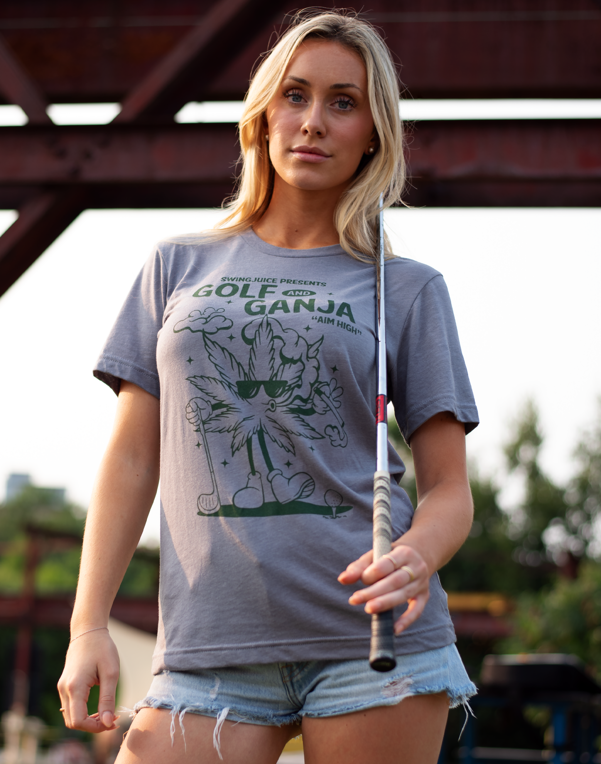 Golf & Cannabis Unisex T-Shirt