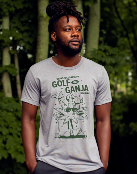 Golf & Cannabis Unisex T-Shirt