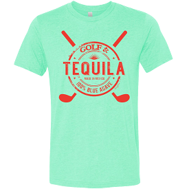 Golf & Tequila T-Shirt for Men and Women