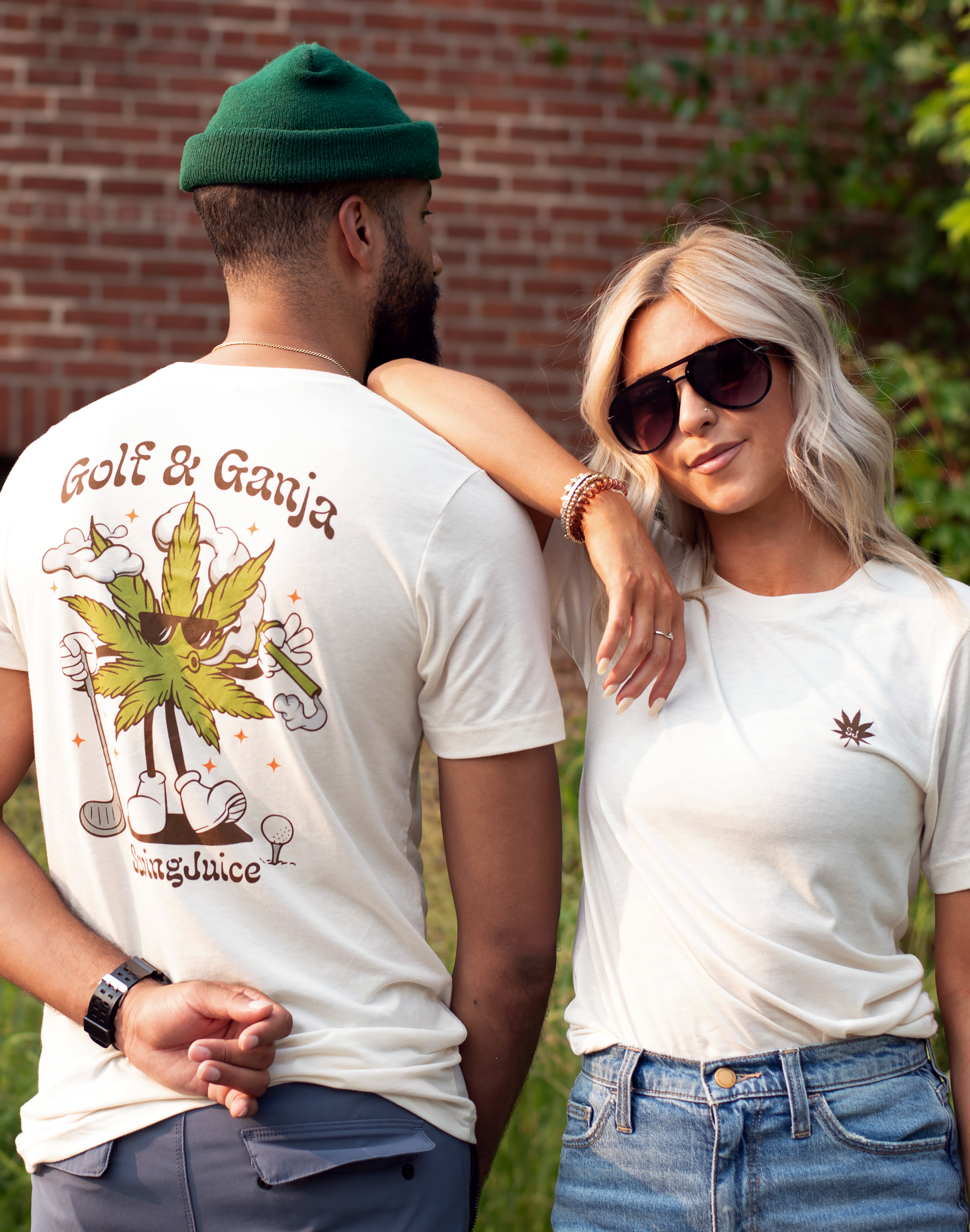 Golf and Ganja Multi Unisex Shirt