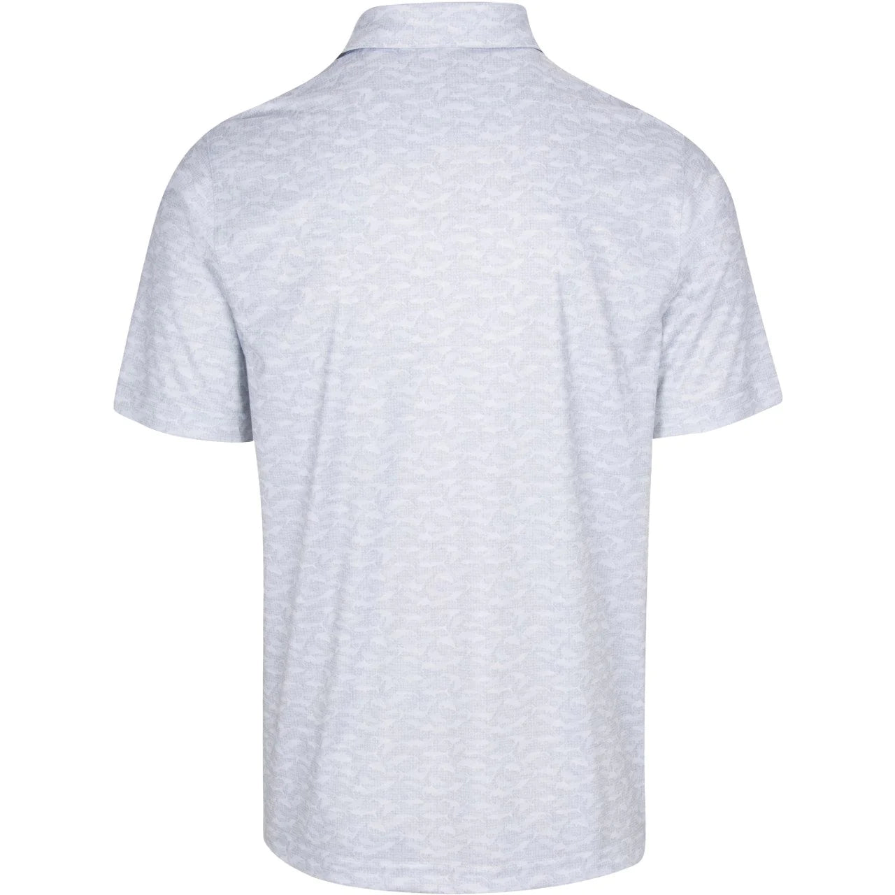 Greg Norman Lab Shark Shadow ML75 Polo - Shark Grey