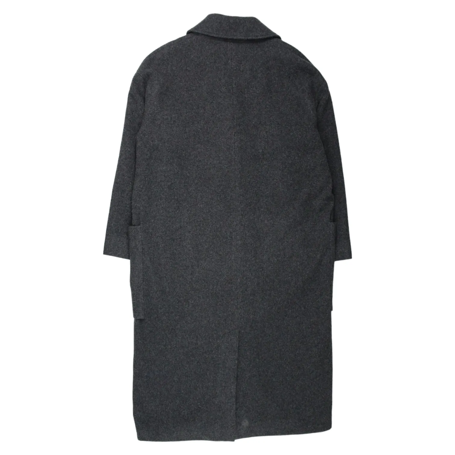 Grey Single Breasted Oversized Coat by COS