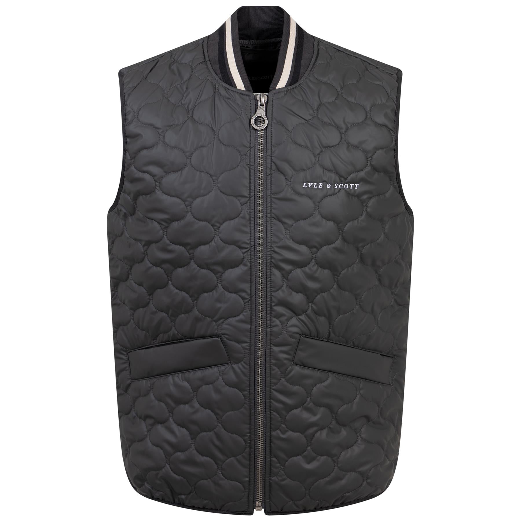 Gunmetal Quilted Gilet - SS24