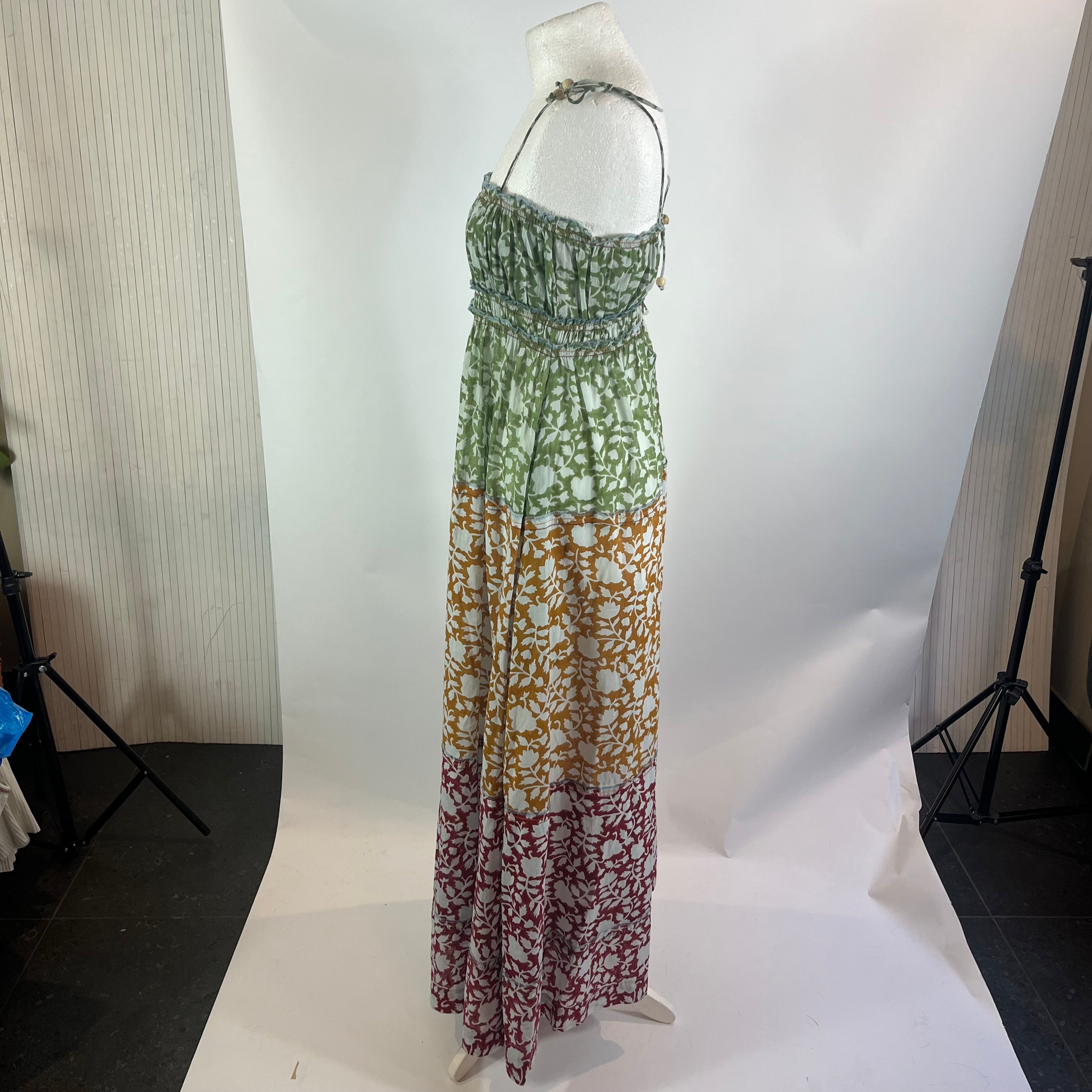 Hannah Indian Cotton Maxi Dress XS/S/M/L