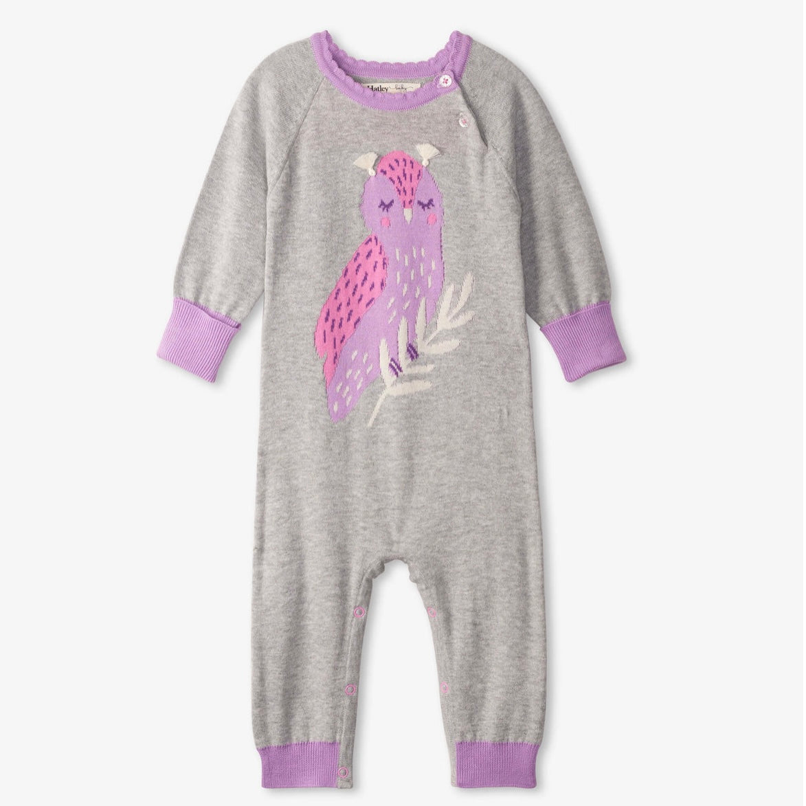 Hatley Owl Baby Sweater Romper