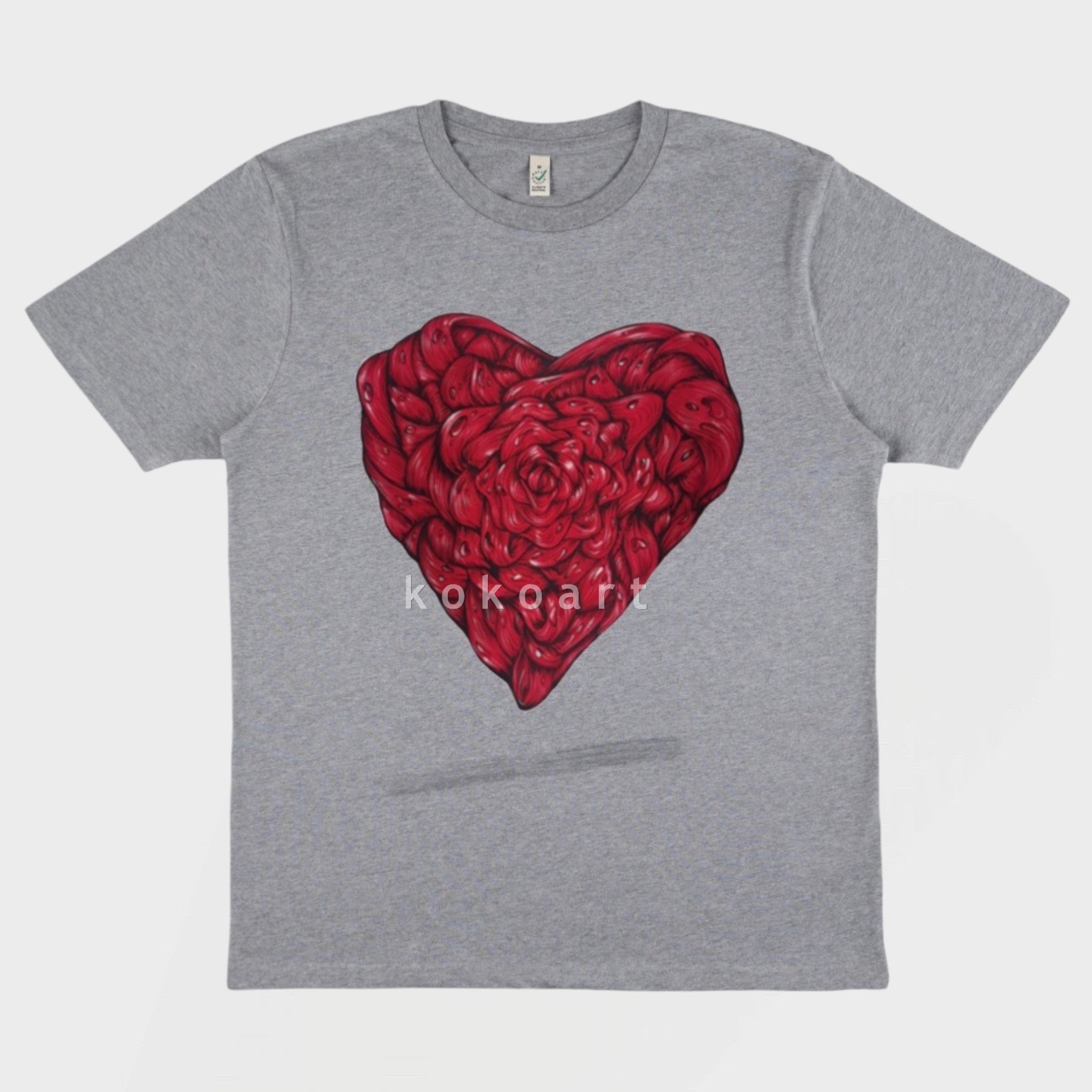 Heart - Eco-friendly Handmade Organic Cotton Clothes