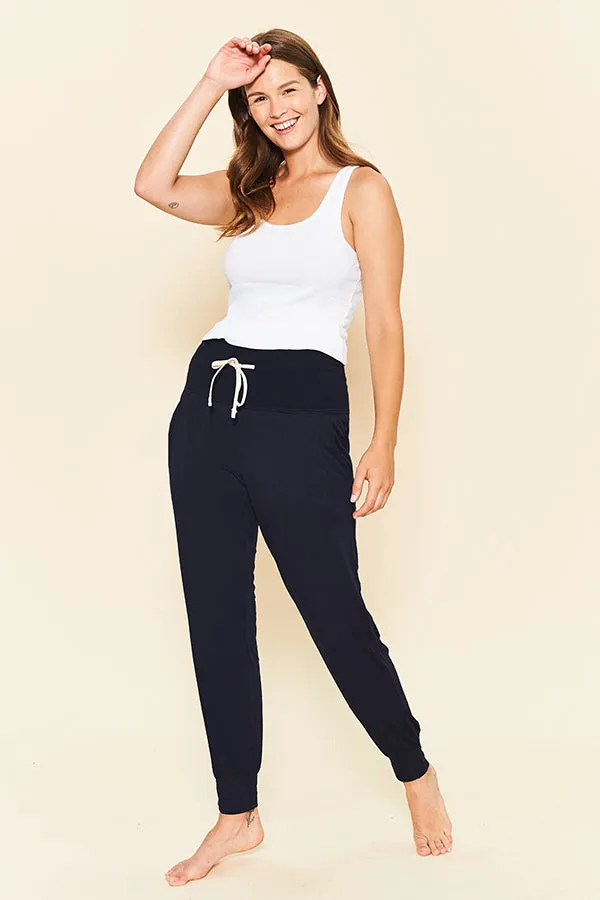 High Waisted Harem Pant -> High Rise Harem Trousers