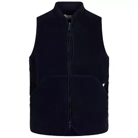 Himalayas Fleece Vest Navy Blue