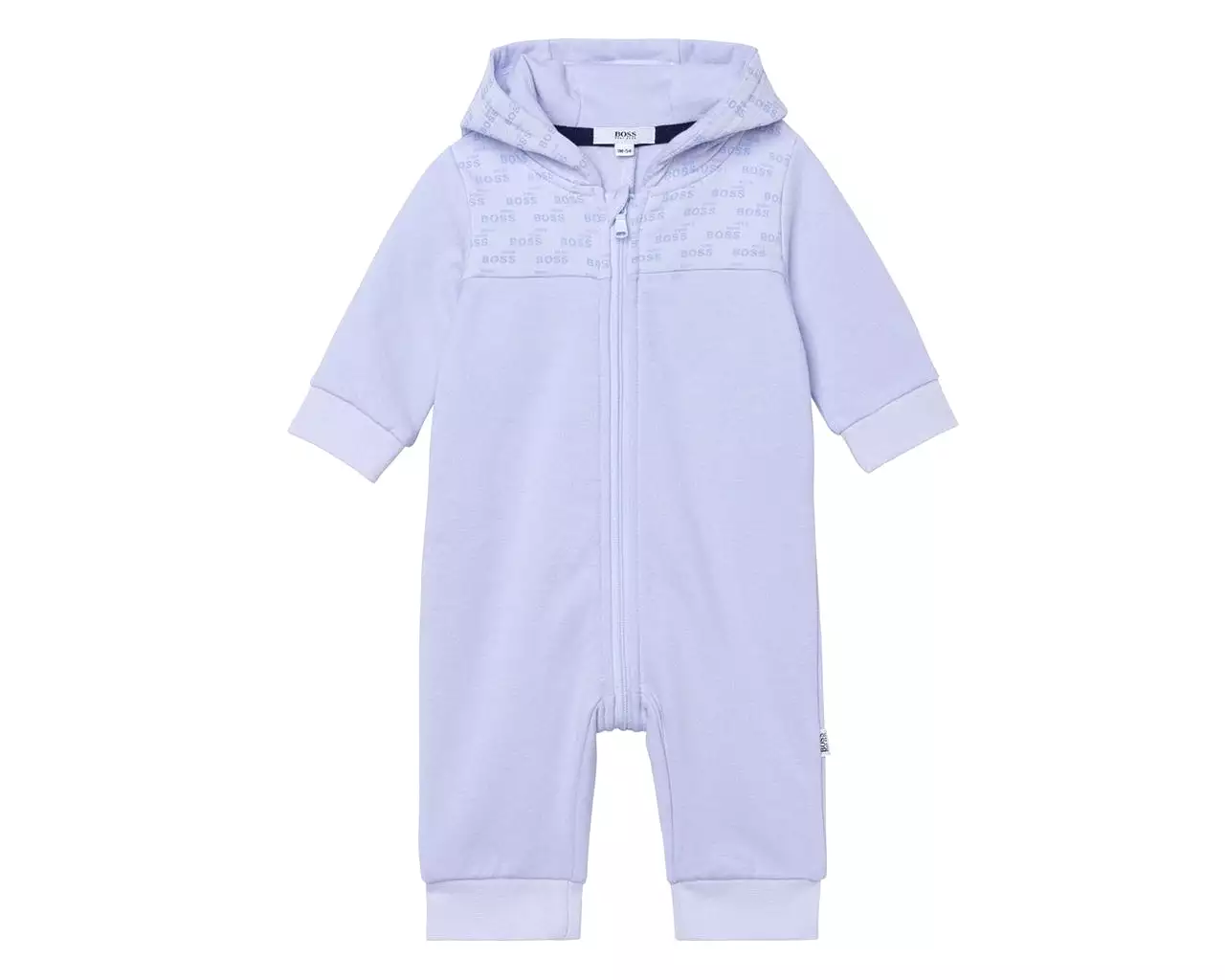 Hugo Boss Baby J94288 771 Blue Hooded Romper