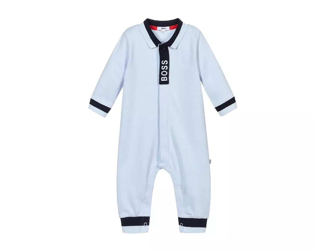 Hugo Boss Baby's J94296 771 Blue All-in-One Suit.