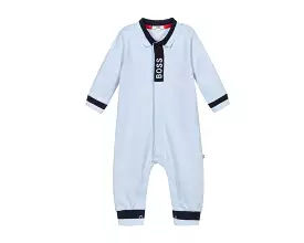 Hugo Boss Baby's J94296 771 Blue All-in-One Suit.