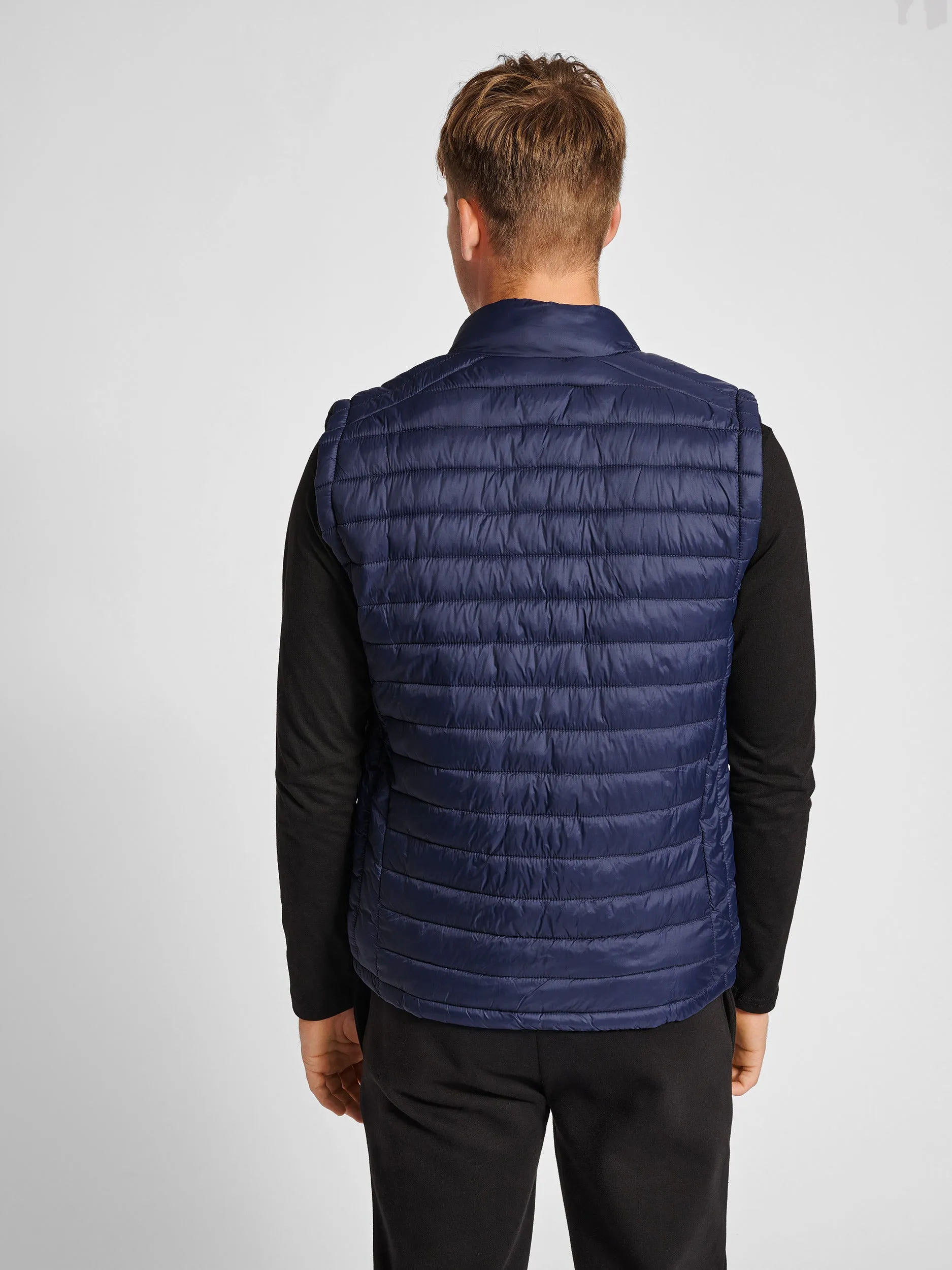 Hummel Red Quilted Waistcoat - Men's