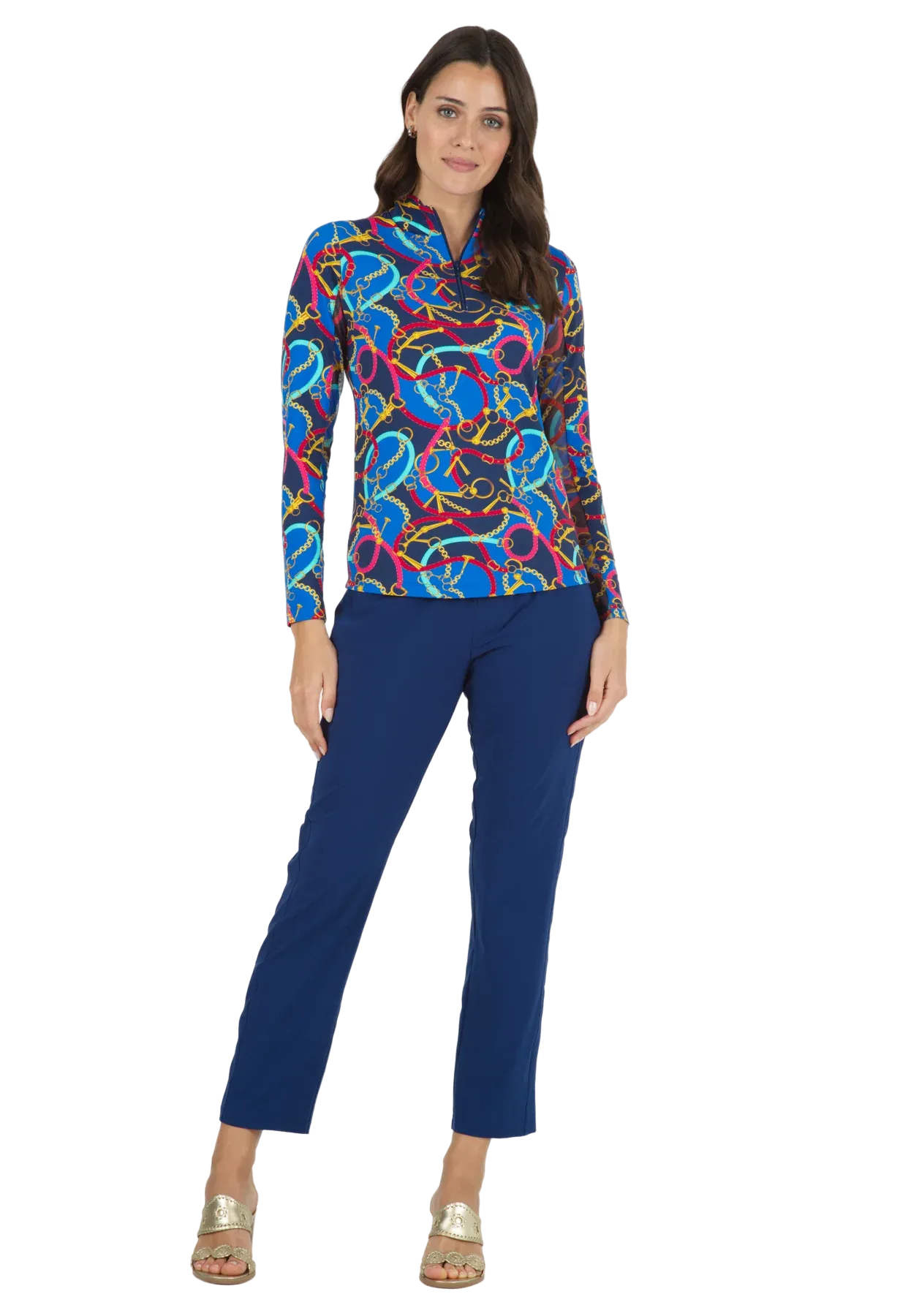 IBKUL Women's Mock Long Sleeve Zena | Shop Now