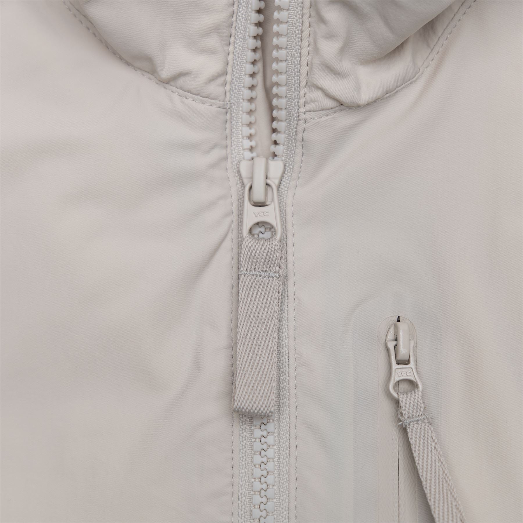 Insulated Woven Gilet Ivory