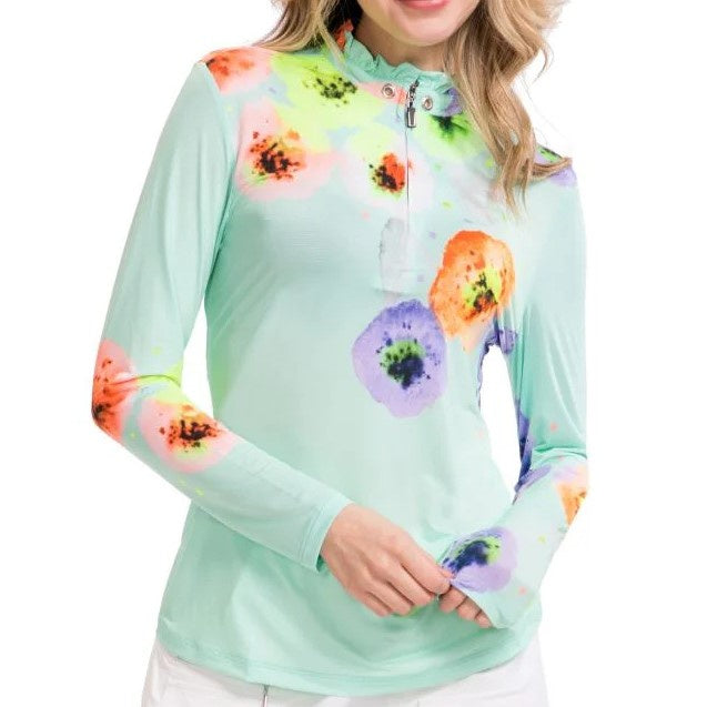 Jamie Sadock Polo Wildflower Venus Long Sleeve