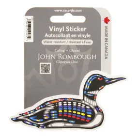 John Rombough Vinyl Sticker