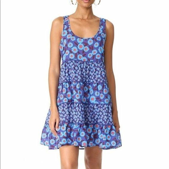 Kate Spade floral dress cover up sleeveless