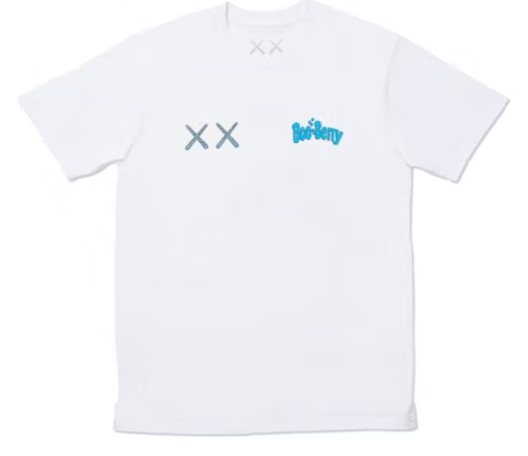 KAWS Monsters Boo Berry T-shirt White for sale